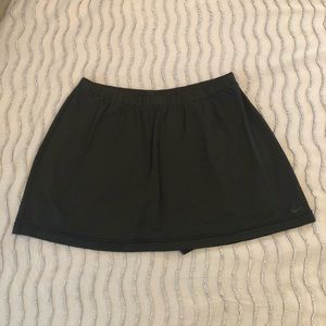 Nike Dri-Fit Perforated Tennis Skirt - Black - Large